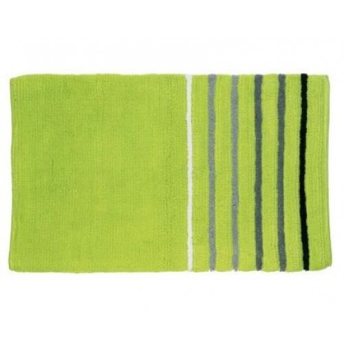KELA Badematte Ladessa gestreift grün 80x50cm KL-22475 KELA Badematte Ladessa gestreift grün 80x50cm KL-22475
