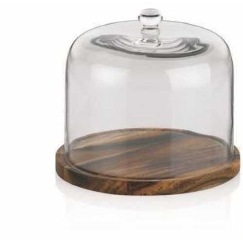 KELA Käseglocke KAILA, Akazienholz 19cm KL-11779