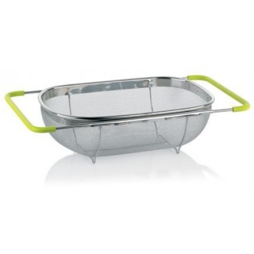 KELA Spülbeckensieb COLINO, Edelstahl 34x24x11cm/grün KL-11303 KELA Spülbeckensieb COLINO, Edelstahl 34x24x11cm/grün KL-11303