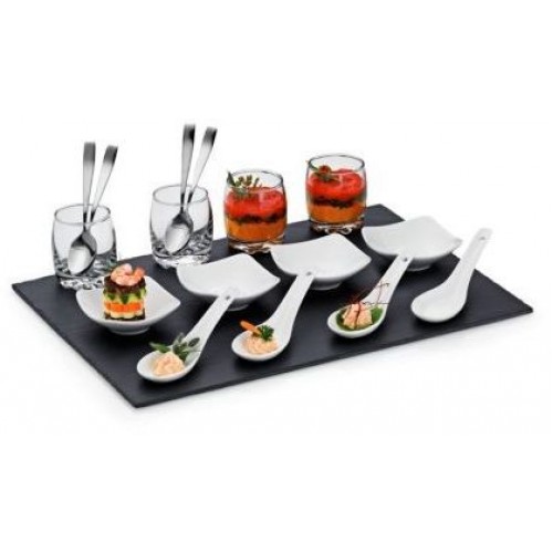 KELA Appetizer-Set PETIT, 17-tlg., KL-10977 KELA Appetizer-Set PETIT, 17-tlg., KL-10977