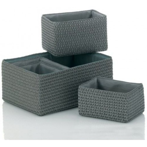 KELA Korbset Rimossa 5tlg. grau KL-21783 KELA Korbset Rimossa 5tlg. grau KL-21783