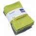KELA Mikrofaser Universaltuch SUPOR 4tlg., grün, grau KL-11644