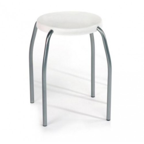 KELA Sitzhocker Jerk weiß KL-18793