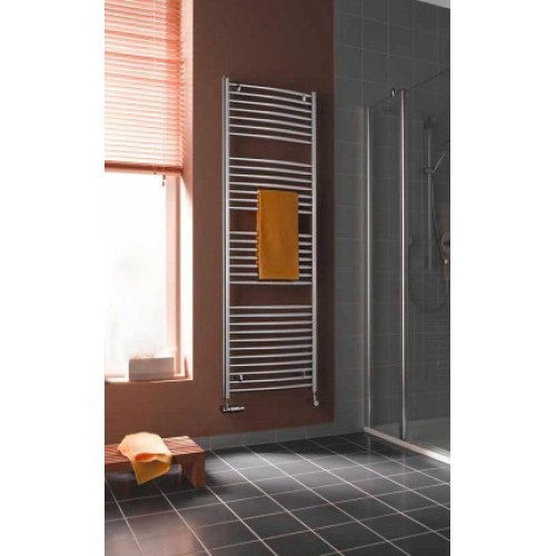 Kermi Basic Heizkörper 1173 x 440 mm, gebogen, chrom