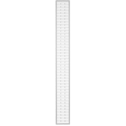Kermi obere Heizkörper Abdeckung für Typ 11/12 BL 600, profil ZA00160003