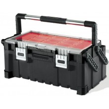 KETER CANTILEVER 22" Werkzeugbox 57x31x25 cm schwarz/rot 17187311