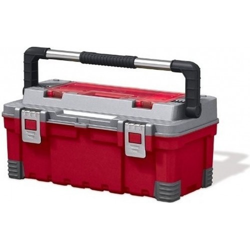 KETER HAWK Werkzeugkoffer mit organizer 26" 66x29x27cm rot 17181010