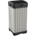 KETER BALTIMORE 125L Abfalleimer, 41 x 41 x 87,4 cm, grau 17206192