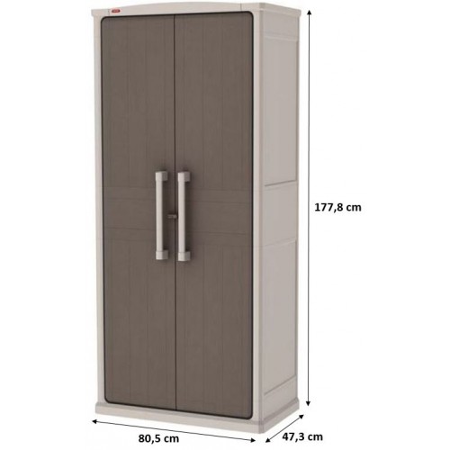 KETER OPTIMA OUTDOOR TALL Cabinet, 80,5 x 47,3 x 177,8 cm 17200531