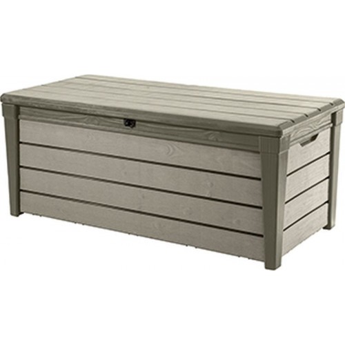 KETER BRUSHWOOD 455L Gartenbox 145 x 69,7 x 60,3 cm, graubraun 17202631