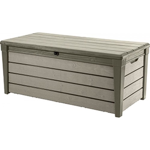 KETER BRUSHWOOD 455L Garten-Aufbewahrungsbox 145 x 69,7 x 60,3 cm, taupe 17202631