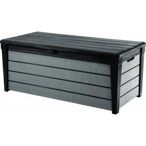 Ausverkauf KETER BRUSHWOOD 455L Gartenbox 145 x 69,7 x 60,3 cm, anthrazit/grau 17202631