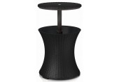 KETER COOL BAR RATTAN Partytisch, anthrazit 17194548