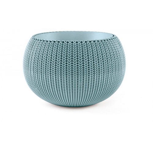 KETER COZIES S Blumenübertopf 28 x 28 x 18cm, hellblau 17205457
