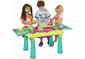 KETER CREATIVE FUN TABLE Kinderspieltisch, grün/lila 17184058