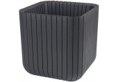 KETER CUBE PLANTER L Blumentopf, 39,5 x 39,5 x 39,5 cm, anthrazit 17201220