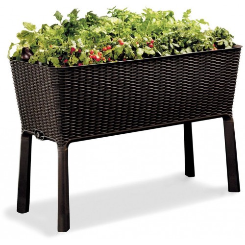 KETER EASY GROW 120L Hochbeet/Pflanzkasten, braun 17194592