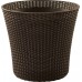 KETER CONIC PLANTER 56,5L Blumentopf, 54 x 48,7 cm, braun 17202754