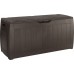 KETER HOLLYWOOD 270L Garten-Aufbewahrungsbox 117,5 x 45 x 57,3 cm, braun 17191974