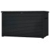 B-Ware!KETER JAVA 850L Gartenbox, Rattan-Optik 147x82x86cm,graphit 17204486-OV beschädigt!
