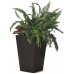 KETER RATTAN PLANTER S 23,6L Rattanübertopf, 28,5 x 43,5 cm, anthrazit 17192300