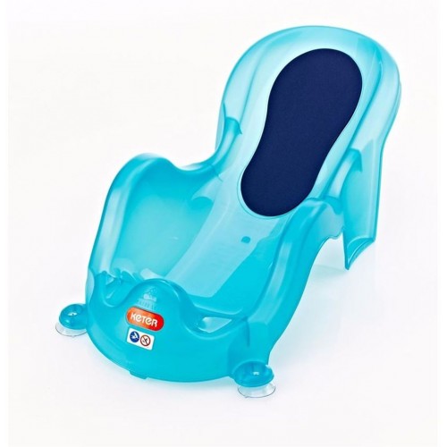 KETER TAMI Babywippe für das Bad, Baby-Badeliege blau
