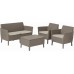 KETER SALEMO Lounge-Set, cappuccino/beige 17206003