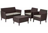 KETER SALEMO Lounge-Set, braun/beige 17206003