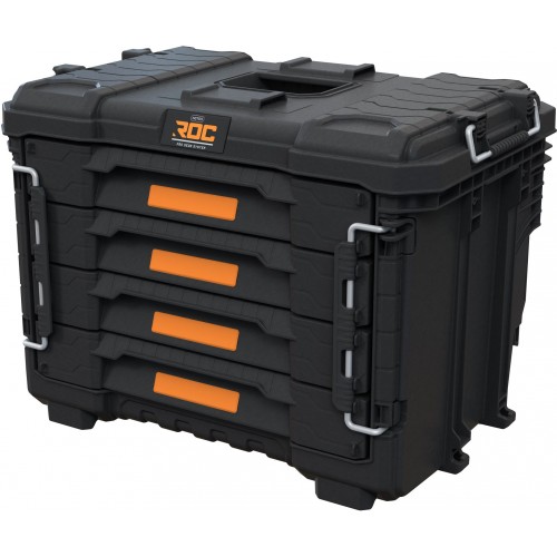 KETER ROC PRO GEAR 2.0 Box mit 4 Schubladen XL 56,5x37,5x41,3 cm 17212782 KETER ROC PRO GEAR 2.0 Box mit 4 Schubladen XL 56,5x37,5x41,3 cm 17212782