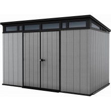 KETER ARTISAN 2.0 11 x 7 Kunststoffgerätehaus, 342 x 218 x 226 cm, grau 17216834