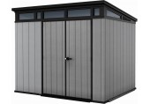 KETER ARTISAN 2.0 9 x 7 Kunststoffgerätehaus, 279 x 218 x 226 cm, grau 17216833