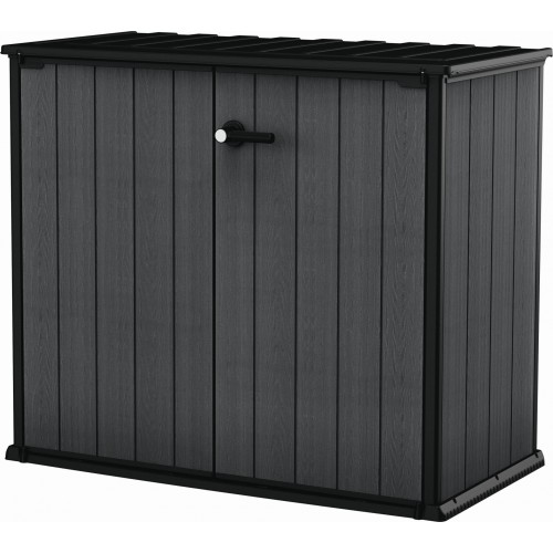 KETER CORTINA BELLA 1000L Gerätehaus, 140 x 73,6 x 120 cm, grau 17212478