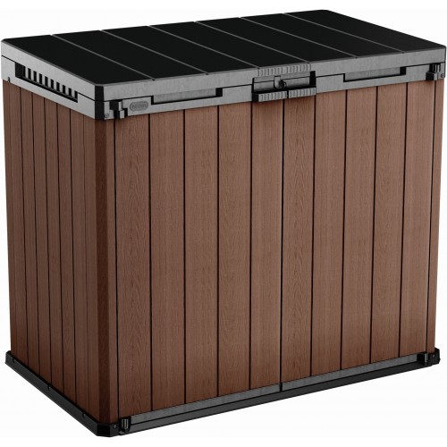 KETER DARWIN 1150L Gartenschrank, 141 x 82 x 120 cm, braun 17213243 KETER DARWIN 1150L Gartenschrank, 141 x 82 x 120 cm, braun 17213243