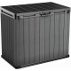 KETER DARWIN 1150L Gartenschrank, 141 x 82 x 120 cm, grau 17213243