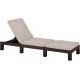 KETER DAYTONA DELUXE Sonnenliege, 195 x 65 x 25,5 cm, braun 17211632