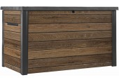 KETER DECO DECK BOX 870L Aufbewahrungsbox, 147 x 83 x 86 cm, Walnuss 17213847