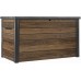 KETER DECO DECK BOX 870L Aufbewahrungsbox, 147 x 83 x 86 cm, Walnuss 17213847