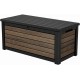 KETER DECO 630L Aufbewahrungsbox, 155 x72 x 69,5 cm, Walnuss 17213823