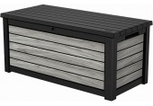 KETER DECO 630L Aufbewahrungsbox, 155 x72 x 69,5 cm, grau 17213823