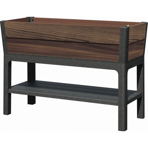 KETER DECO ELEVATED GARDEN BED Hochbeet, 113 x 47,5 x 79,8 cm, Walnuss 17213340 KETER DECO ELEVATED GARDEN BED Hochbeet, 113 x 47,5 x 79,8 cm, Walnuss 17213340