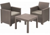 KETER EMMA Balkon-Set 3-tlg., cappuccino/sand 17209482