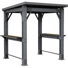 KETER GRILL GAZEBO Grillpavillon, 247 x 200 x 238 cm, graphit 17213898