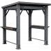 KETER GRILL GAZEBO Grillpavillon, 247 x 200 x 238 cm, graphit 17213898