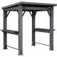 KETER GRILL GAZEBO Grillpavillon, 247 x 200 x 238 cm, graphit 17213898