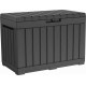 KETER KENTWOOD 190L Garten-Aufbewahrungsbox 82,3 x 45,7 x 57,7 cm, graphit 17213215