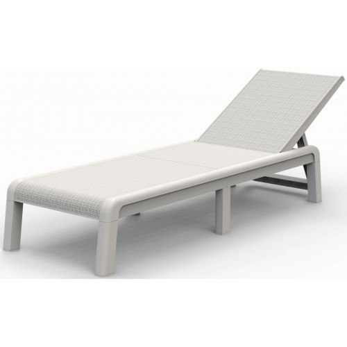 KETER MALLORCA Sonnenliege, 187,5 x 58 x 29 cm, weiß 17213627