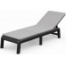KETER MALLORCA Sonnenliege inkl. Auflage, 187,5 x 58 x 29 cm, grafit/grau 17213628