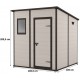 KETER MANOR PENT 6 x 6 Kunststoffgerätehaus, 183,5 x 185 x 200,5 cm, beige 17208243