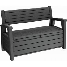 KETER OTTER BENCH 227L Gartenbank/Kissenbox 133 x 61 x 89 cm, graphit 17212485