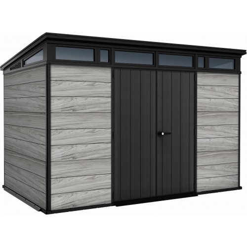 KETER PENT SIGNATURE 11 x 7 Gerätehaus, 342 x 218 x 226 cm, grau 17213860